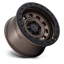 17x9 Black Rhino BR023 Xplorer Burnt Bronze W/ Matte Black Lip 5x127 ET-12 Wheel