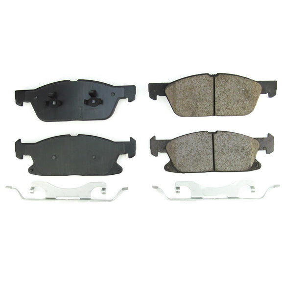 PowerStop Z17 Evolution Ceramic Brake Pads With Hardware