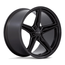19X11 Foose 1PC F175 CF8 Matte Black 5X120 ET43 Wheel Rim-2