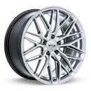 18x8.5 RTX SW20 Silver with Machined Face 5x112 ET45 wheel/rim