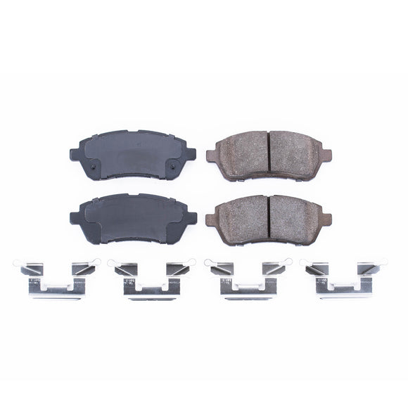 PowerStop Z17 Evolution Ceramic Brake Pads With Hardware