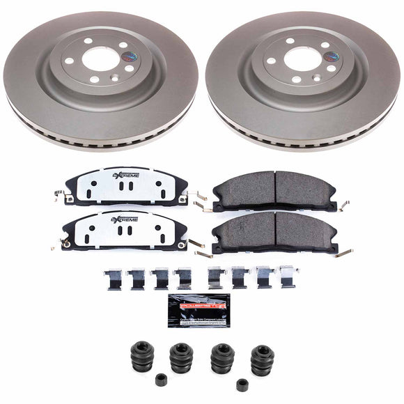 Z36 Truck & Tow Premium Carbon-Fiber Ceramic Brake Pad and Fully Coated Rotor Ki