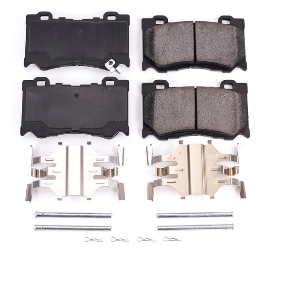 PowerStop Z17 Evolution Ceramic Brake Pads With Hardware