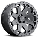 18x8 Black Rhino Warlord Matte Gun Metal 5x120 ET35.00 CB76.00 Wheel/Rim