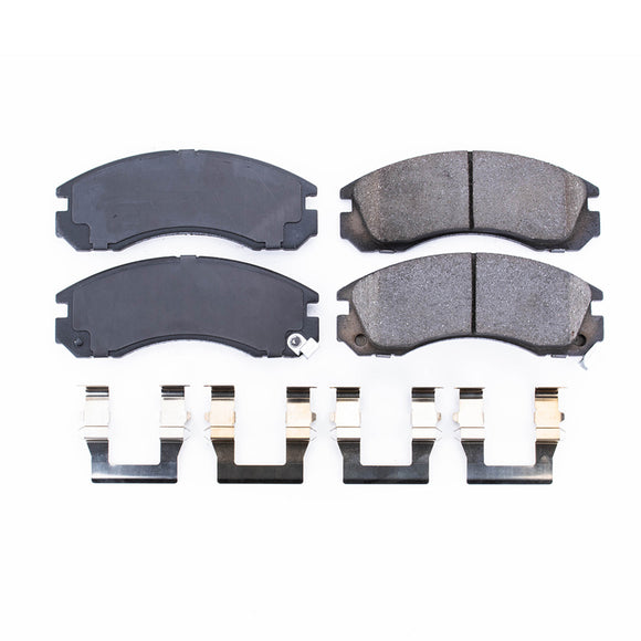 PowerStop Z17 Evolution Ceramic Brake Pads With Hardware