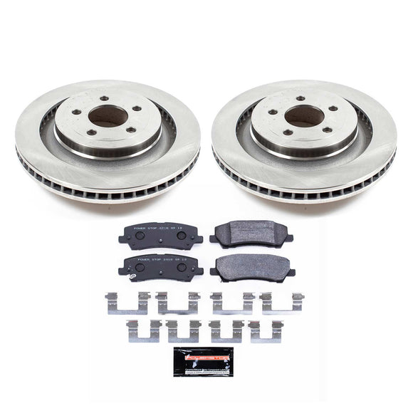PowerStop Track Day High-Performance Brake Pad and Rotor Kit