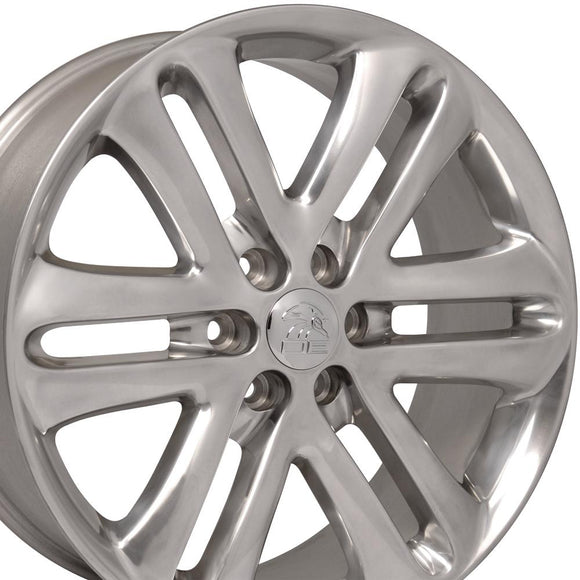 22" Replica Wheel fits Ford F150 - FR76 Polished 22x9