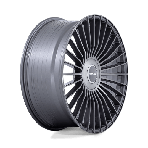 21x9 Niche NC282 Serene Gloss Titanium Brushed 5x112 ET20 CB72.56 Wheel Rim