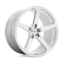 21X10.5 OHM AMP Silver Machined 5X120 ET30 wheel/rim