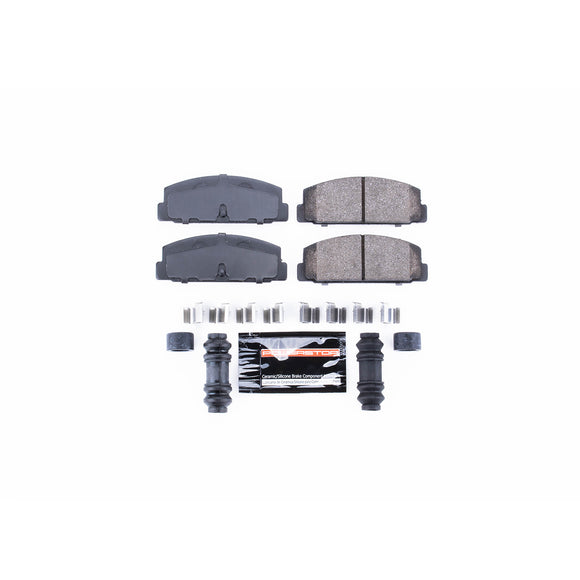 PowerStop Z23 Evolution Sport Carbon-Fiber Brake Pads With Hardware