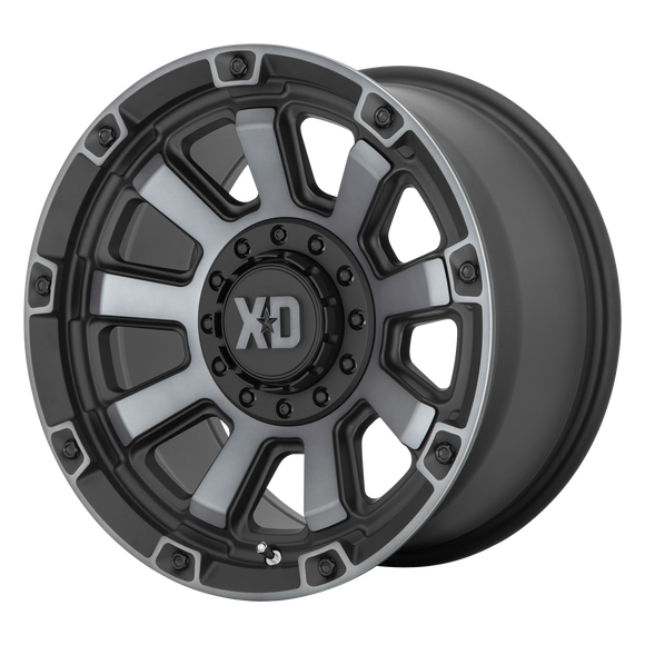 17X9 XD XD852 GAUNTLET S-BLK GTCC 6X135/6X139.7 ET0 wheel/rim