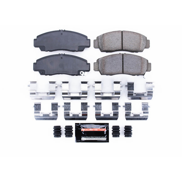 PowerStop Z23 Evolution Sport Carbon-Fiber Brake Pads With Hardware