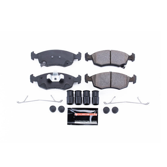 PowerStop Z23 Evolution Sport Carbon-Fiber Brake Pads With Hardware