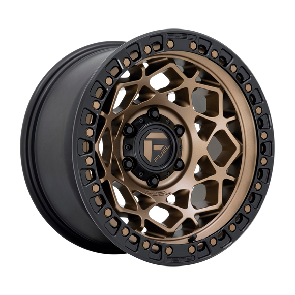 17X9 Fuel D785 Unit Bronze With Matte Black Ring 6X139.7 ET-12 wheel/rim
