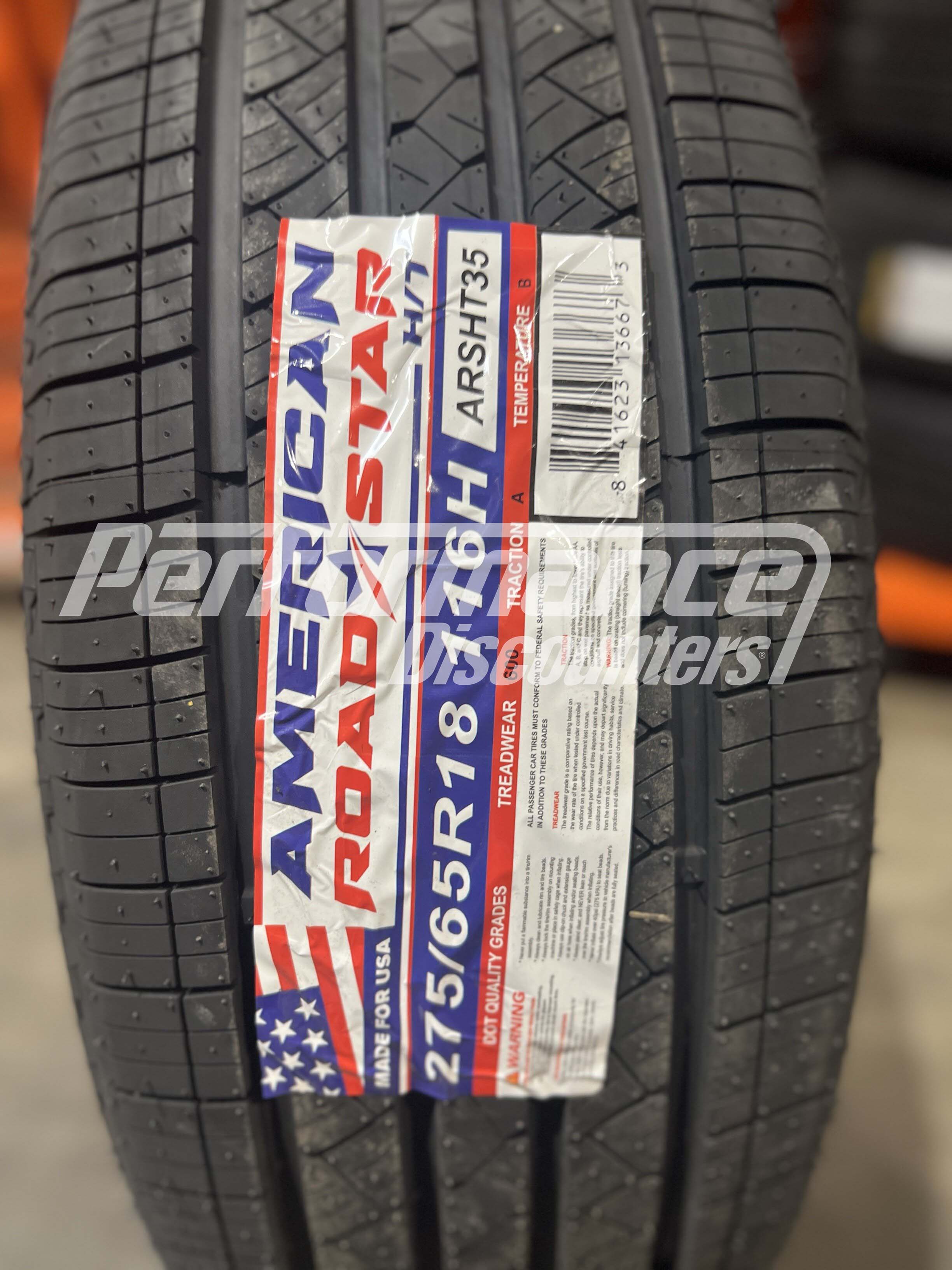 American Roadstar H/T Tire(s) 275/65R18 116H SL BSW 275 65 18 2756518