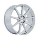22X9.5 Status Mammoth Chrome 5X114.3 5X4.5 ET30 Wheel Rim
