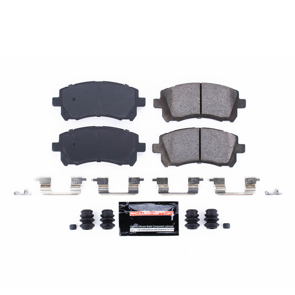 PowerStop Z23 Evolution Sport Carbon-Fiber Brake Pads With Hardware