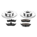 PowerStop Z23 Daily Driver Carbon-Fiber Ceramic Brake Pad and Drilled & Slotted