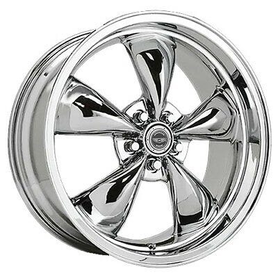 17x9 American Racing Torq Thrust M Chrome Wheel/Rim 5x114.3 17-9 5-114.3