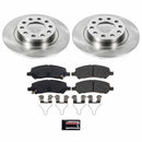 PowerStop OE Stock Replacement Low-Dust Ceramic Brake Pad and Rotor Kit