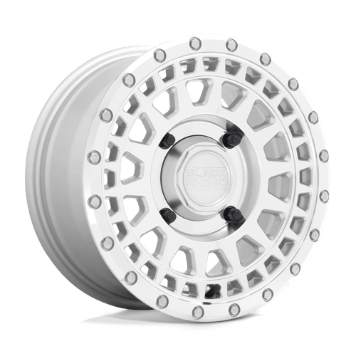 15X7 Black Rhino Powersports Parker UTV Silver 4X110 ET36 Wheel Rim