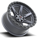 20x10 Vortek VRT-602 Argon Matte Titanium 6x135 ET-12 CB106.1 Wheel