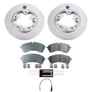 PowerStop OE Stock Replacement Low-Dust Ceramic Brake Pad and Rotor Kit