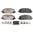 PowerStop Z36 Truck And Tow Carbon-Fiber Ceramic Brake Pads With Hardware