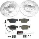PowerStop Z23 Daily Driver Carbon-Fiber Ceramic Brake Pad and Drilled & Slotted