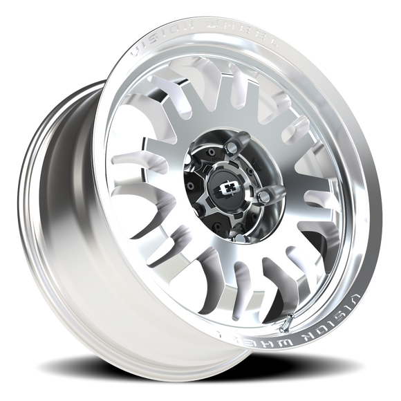 18x8.5 Vision 409 Inferno Milled Machine Face 5x150 ET10 Wheel Rim
