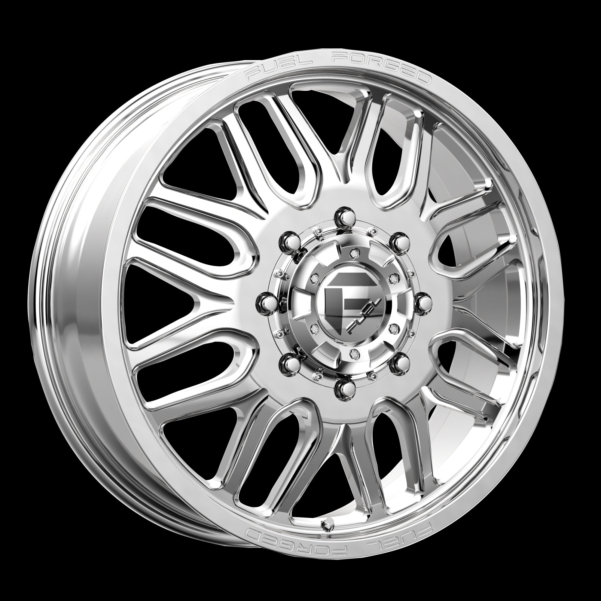 22X8.25 Fuel MONO DB66 FFC66 Polished 8X200 ET105 wheel/rim