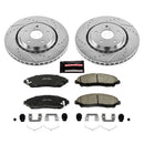 PowerStop Z23 Daily Driver Carbon-Fiber Ceramic Brake Pad and Drilled & Slotted