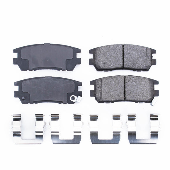 PowerStop Z17 Evolution Ceramic Brake Pads With Hardware