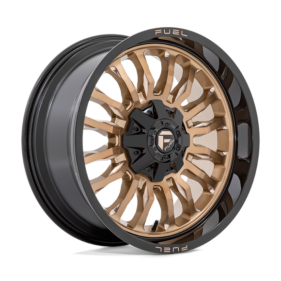 20x9 Fuel Off-Road D797 Arc Platinum Bronze with Black Lip 8x180 ET1 Wheel