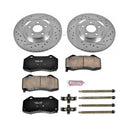 PowerStop Z23 Daily Driver Carbon-Fiber Ceramic Brake Pad and Drilled & Slotted