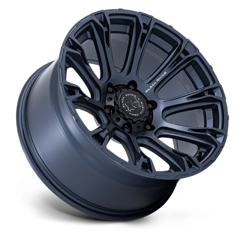 17x9 Black Rhino BR020 Diamondback Metallic Blue 6x139.7 ET-12 CB106.1 Wheel/Rim