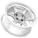 15x8 Kansei K11S Tandem Hyper Silver 4x100 ET0 CB73.1 Wheel