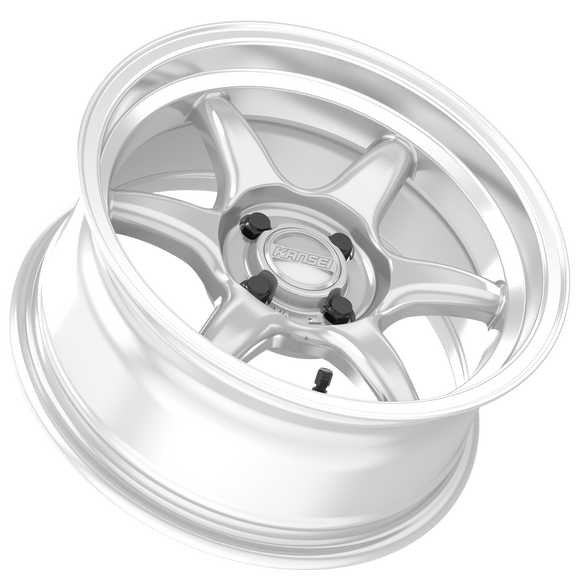 15x8 Kansei K11S Tandem Hyper Silver 4x100 ET0 CB73.1 Wheel