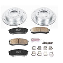 PowerStop Z23 Daily Driver Carbon-Fiber Ceramic Brake Pad and Drilled & Slotted