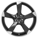 19" Replica Wheel AU29 Fits Audi S4 Rim 19x8.5 Machined Wheel