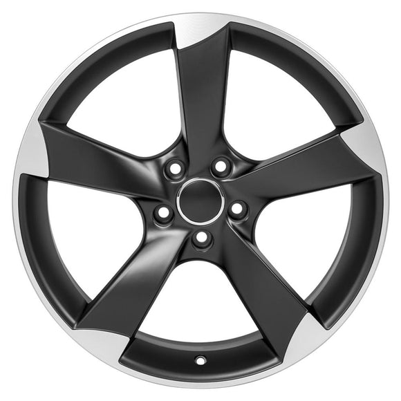 19" Replica Wheel AU29 Fits Audi S4 Rim 19x8.5 Machined Wheel