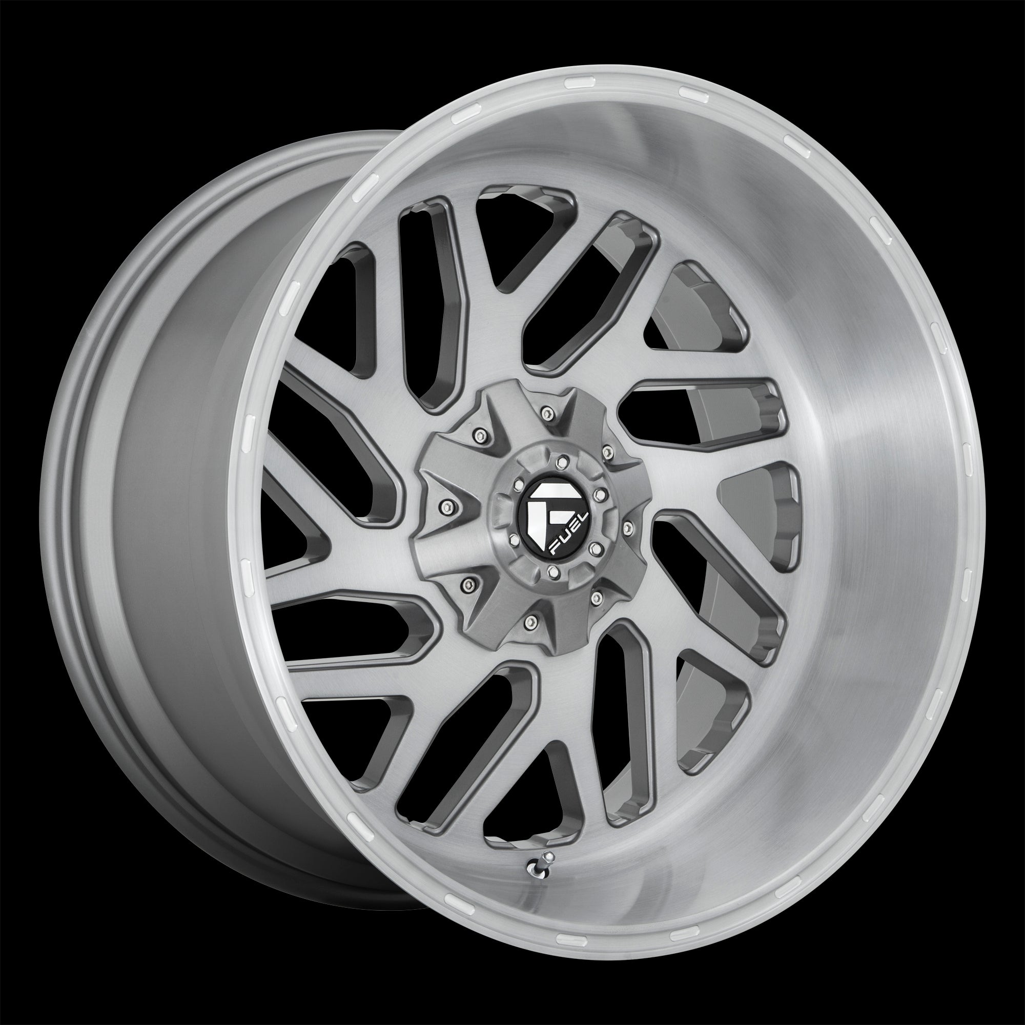 26X12 Fuel D715 Triton PLATINUM BRSH-GNMTL-TTC 8X165.1 ET-44 wheel/rim