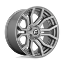 22X10 Fuel D713 RAGE PLATINUM BRSH-GNMTL-TTC 6X135/6X139.7 ET-18 wheel/rim