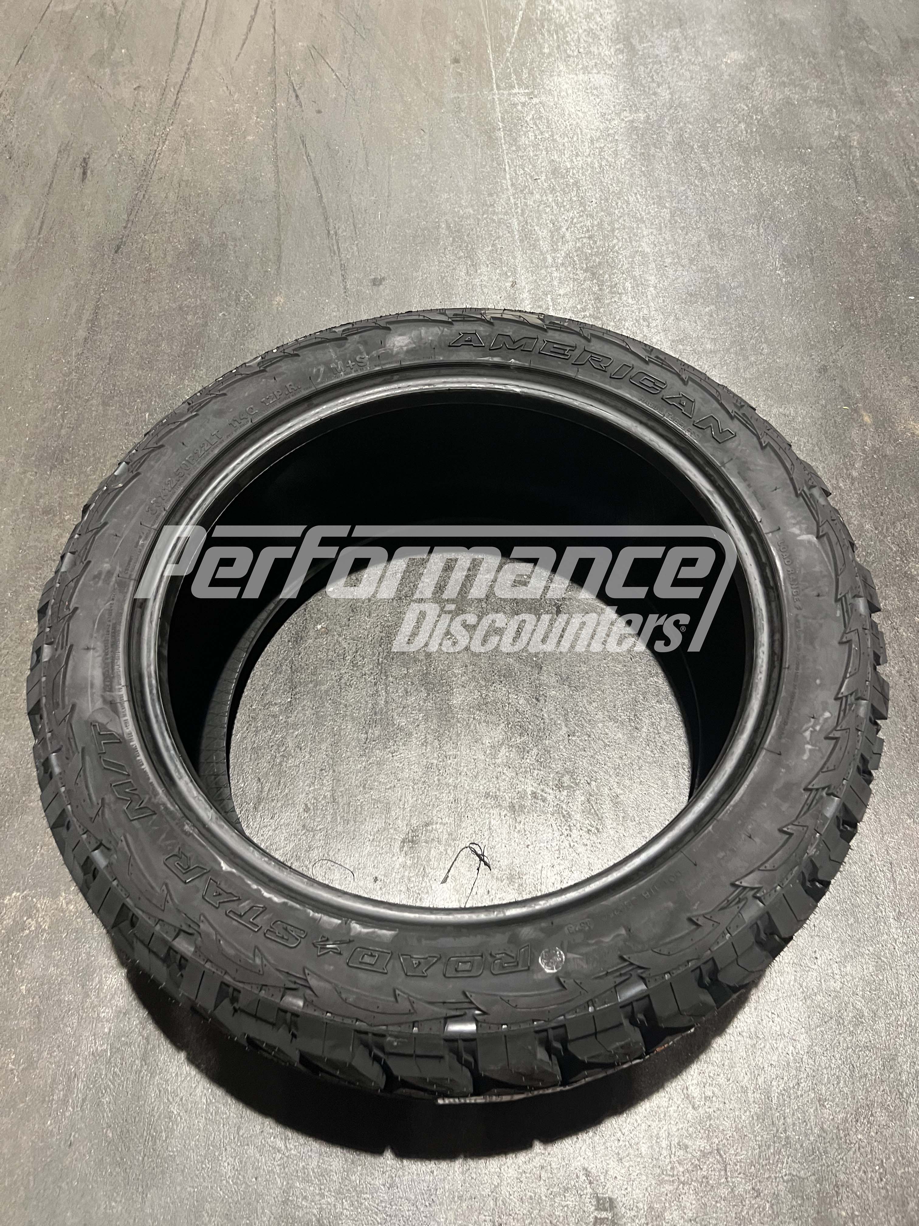 American Roadstar M/T Tire(s) 33X12.50R22 114Q LRF 33 12.50 22 3312.5022