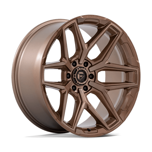 17x9 Fuel Off-Road Flux Platinum Bronze 6x139.7 ET1 CB106.1 Wheel Rim