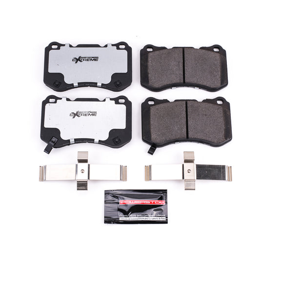 PowerStop Z26 Street Performance Carbon-Fiber Ceramic Brake Pads With Hardware