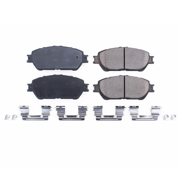 PowerStop Z17 Evolution Ceramic Brake Pads With Hardware