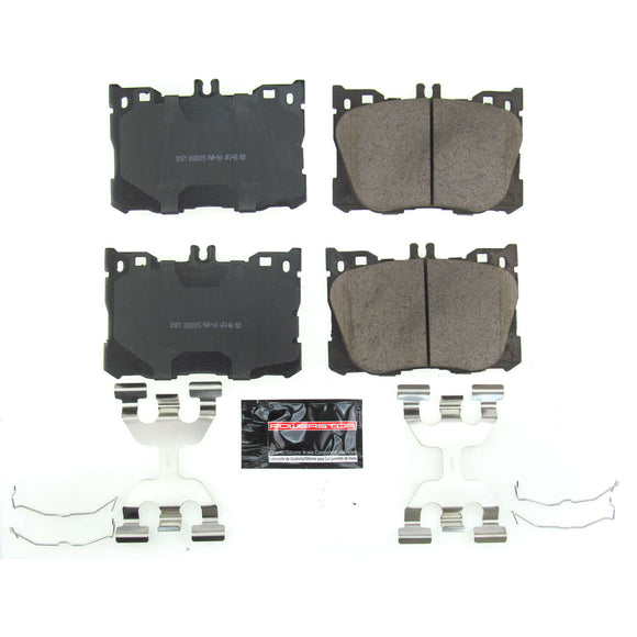 PowerStop Z23 Evolution Sport Carbon-Fiber Brake Pads With Hardware