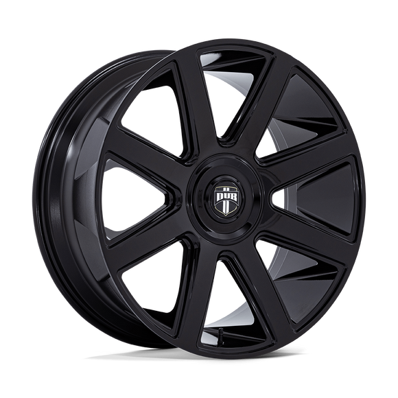 24X9 DUB DC273 Pull Gloss Black 5x115 ET15 Wheel Rim