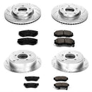 PowerStop Z23 Daily Driver Carbon-Fiber Ceramic Brake Pad and Drilled & Slotted